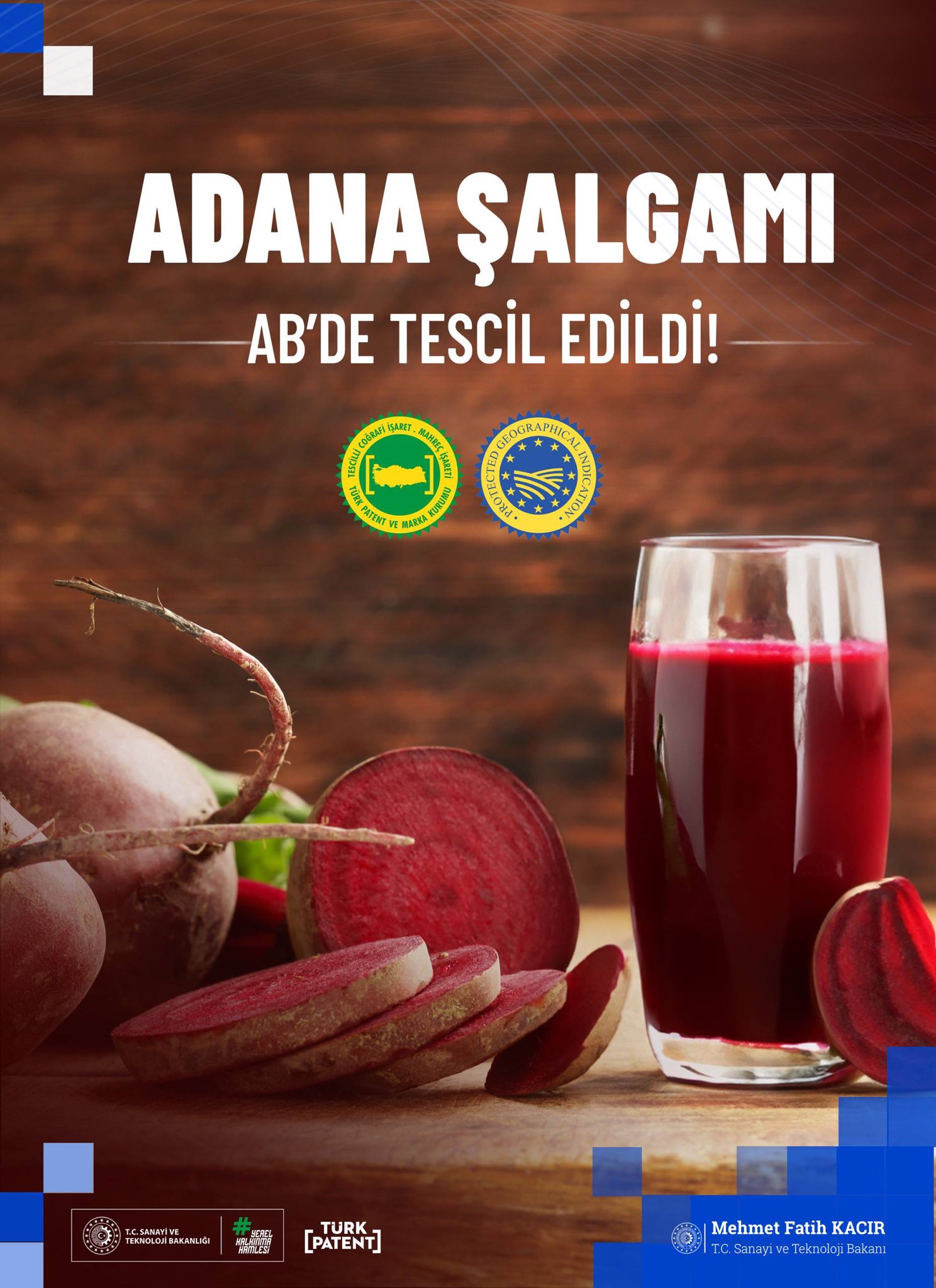 Adana Şalgamı AB'de Tescillendi