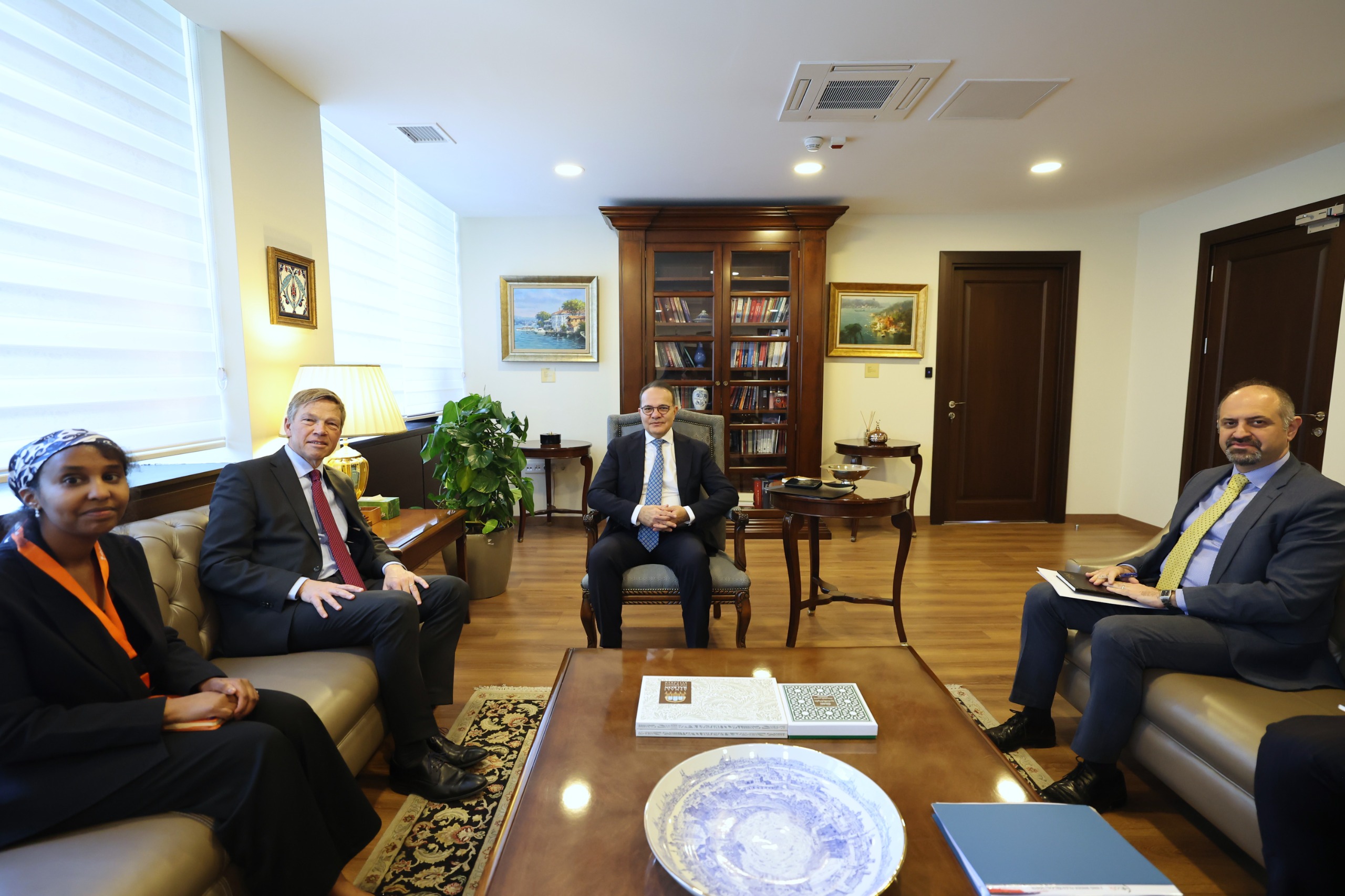 Bakan Yardımcısı Bozay, Büyükelçi Wijnands'ı kabul etti