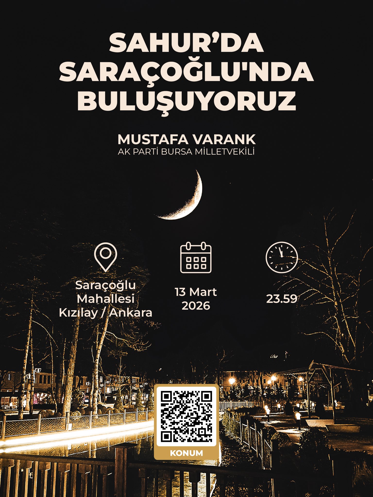 Ankara'da Geleneksel Sahur Etkinliği