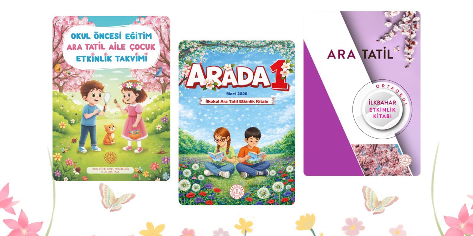 Ara Tatil Etkinlik Kitapları Yayımlandı