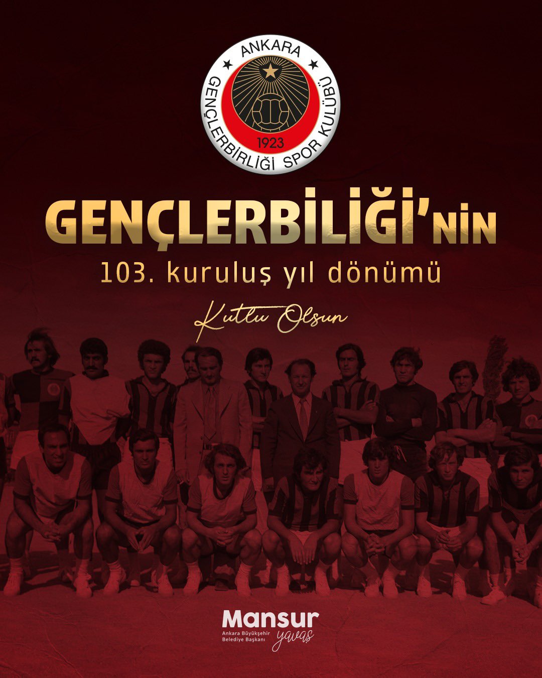 Gençlerbirliği'nin Kuruluş Yıl Dönümü