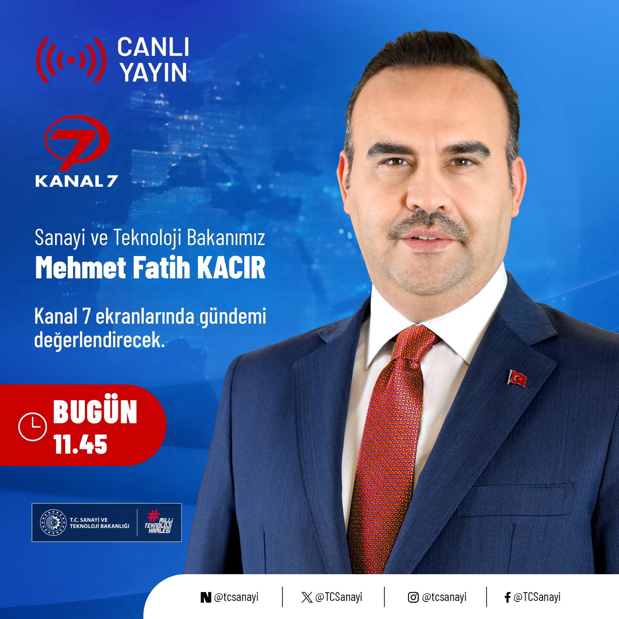 Bakan Canlı Yayında Soruları Yanıtlayacak