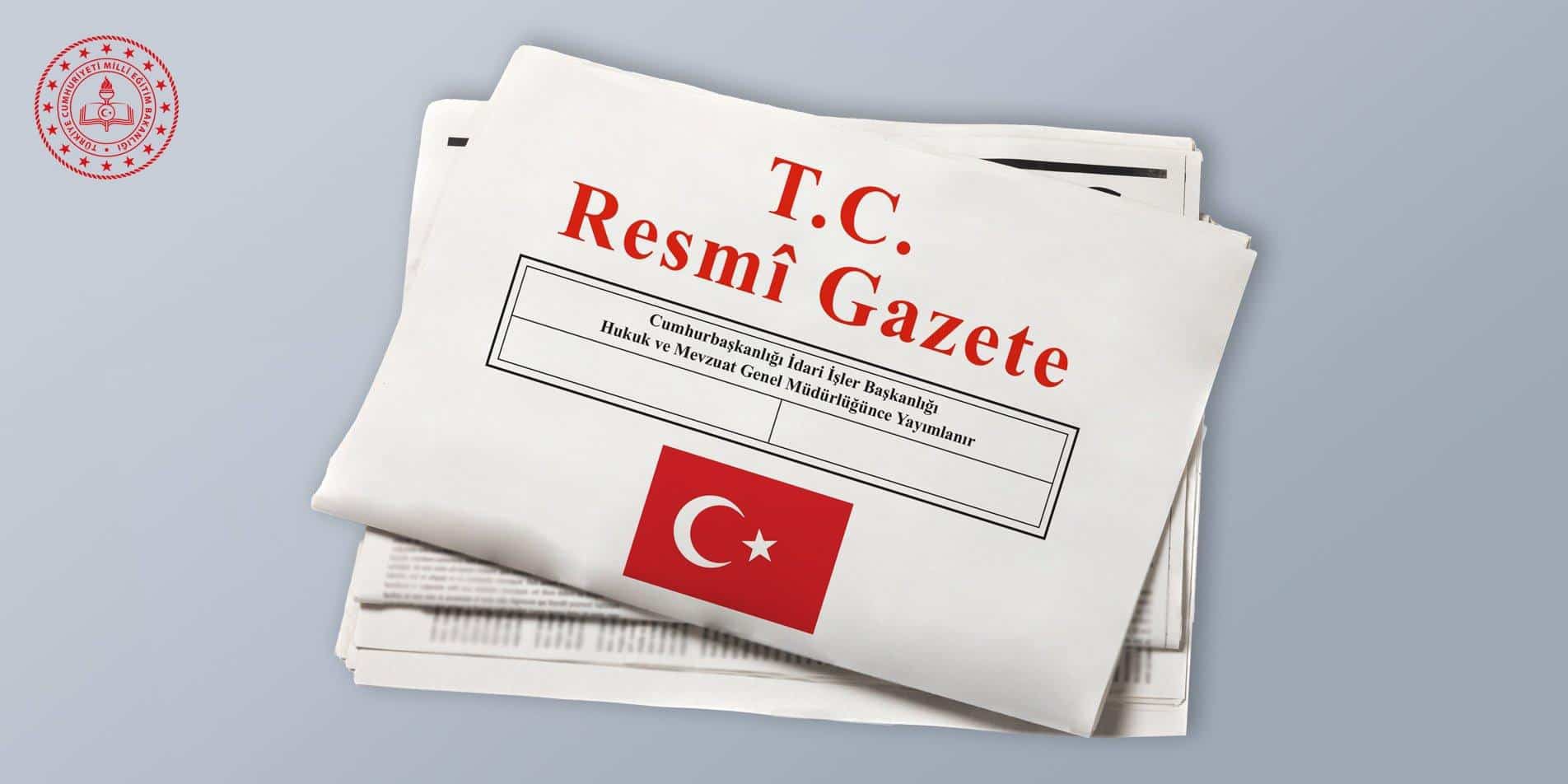 Yeni Yönetmelik Yürürlüğe Girdi