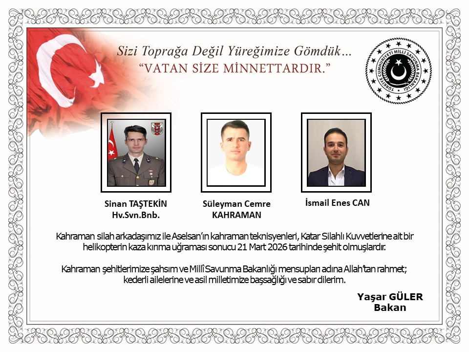 Katar'da Helikopter Kazası
