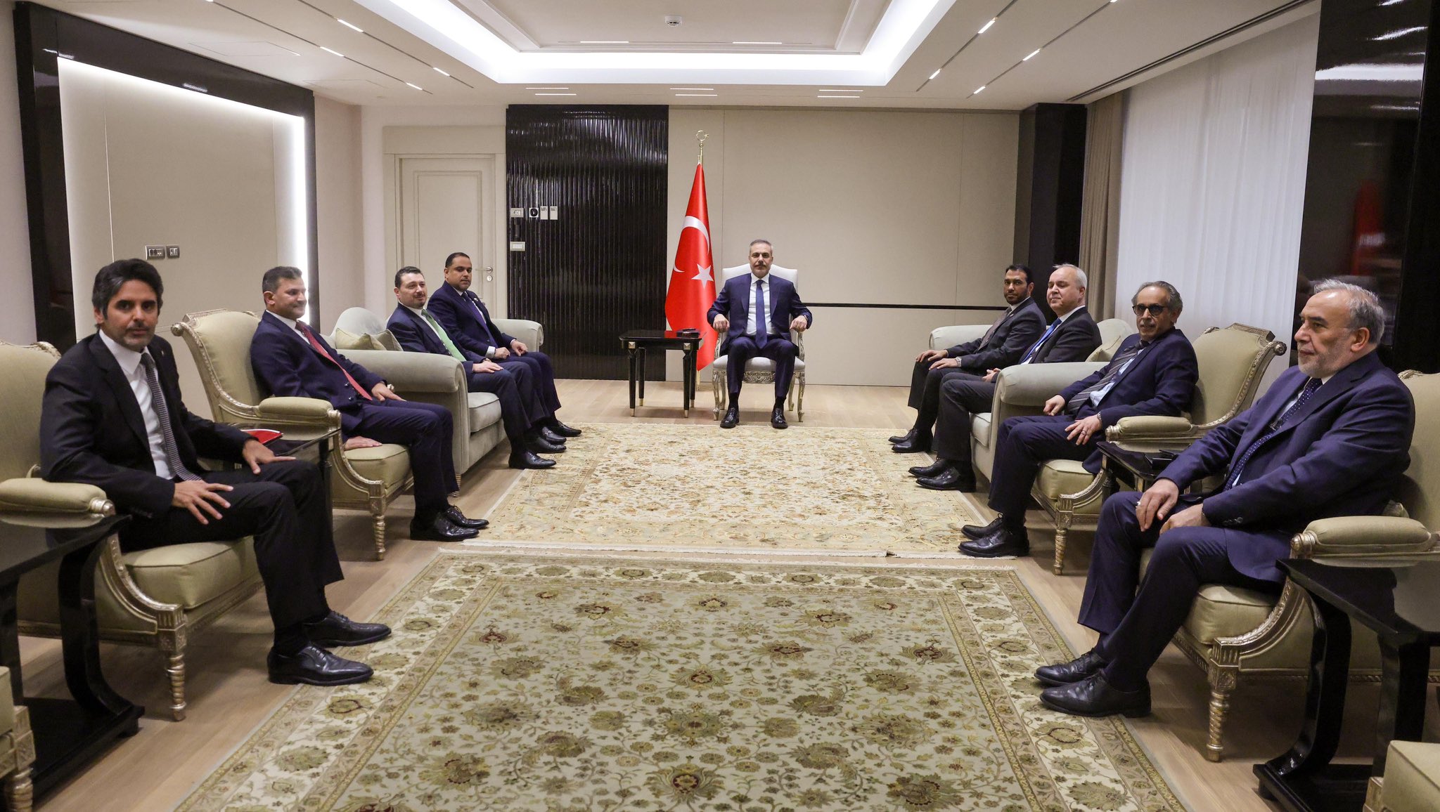 Bakan Fidan Büyükelçileri Ağırladı