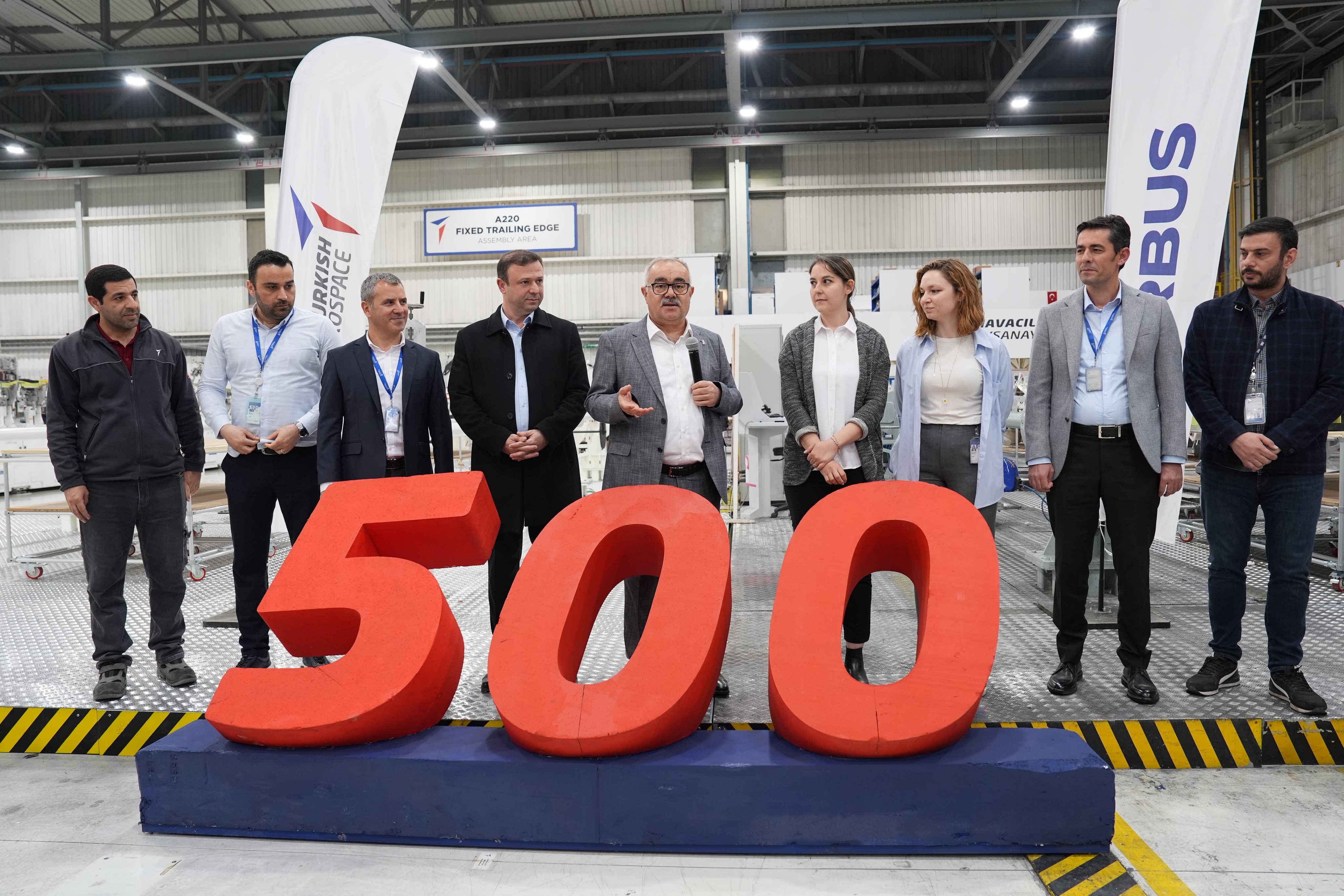 TUSAŞ'tan 500'üncü sevkiyat
