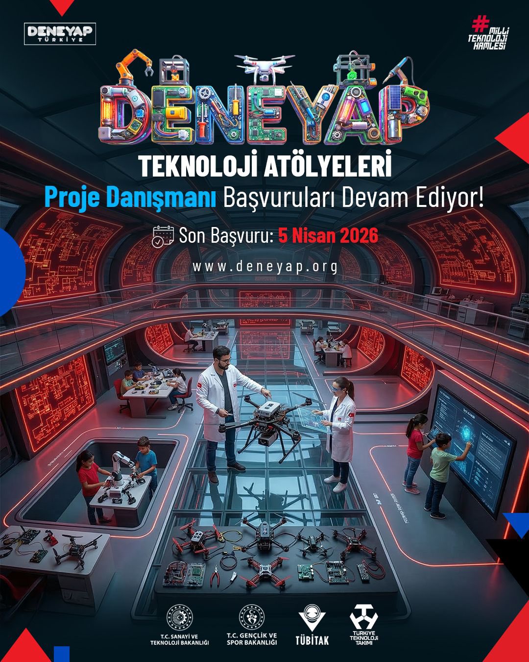 Proje Danışmanı Başvuruları Başladı