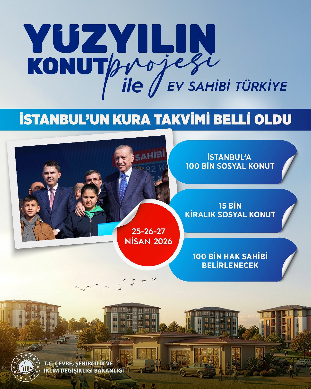 İstanbul'da Konut Kura Heyecanı