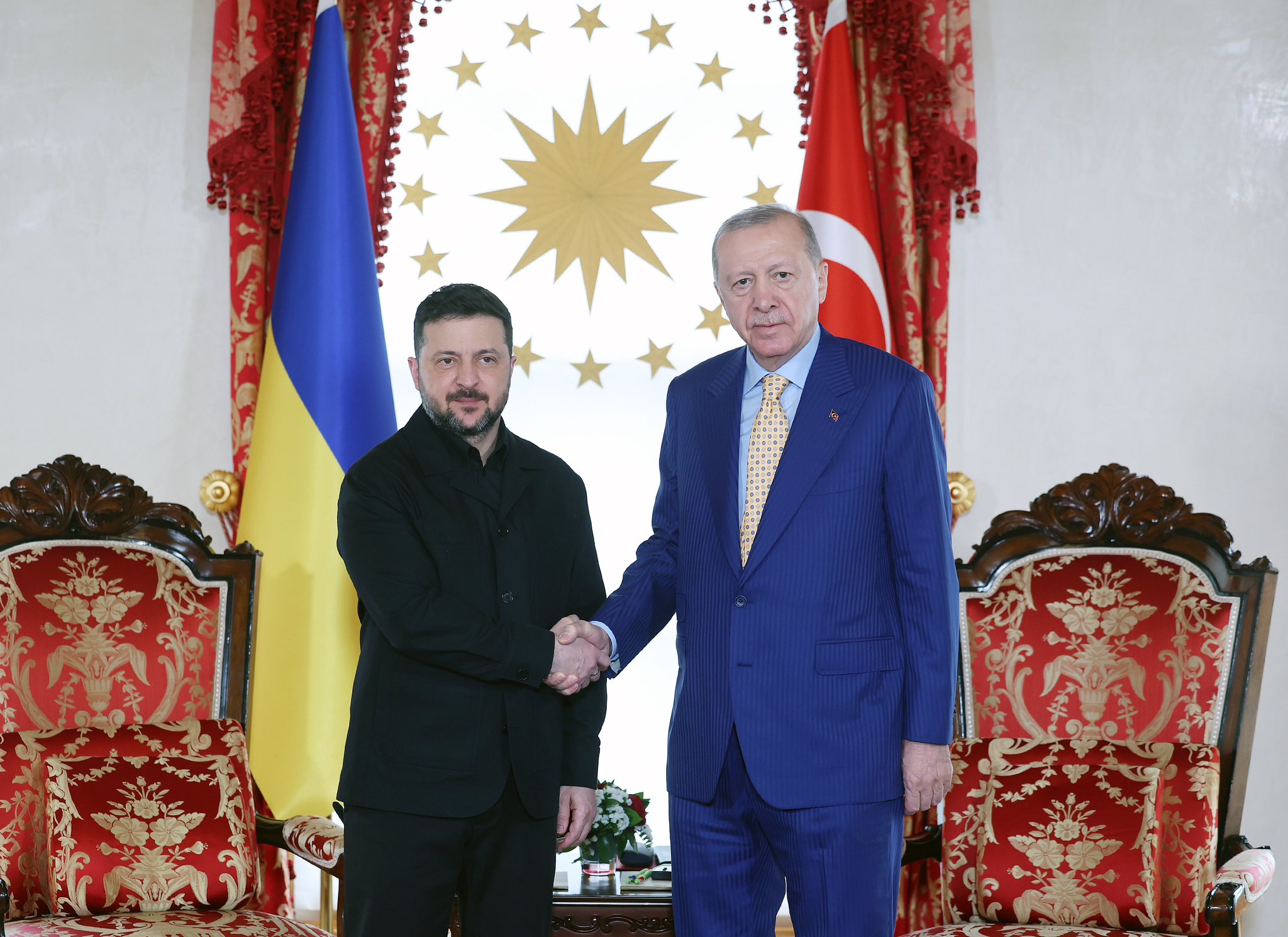Cumhurbaşkanı Erdoğan ve Zelenskiy Buluştu