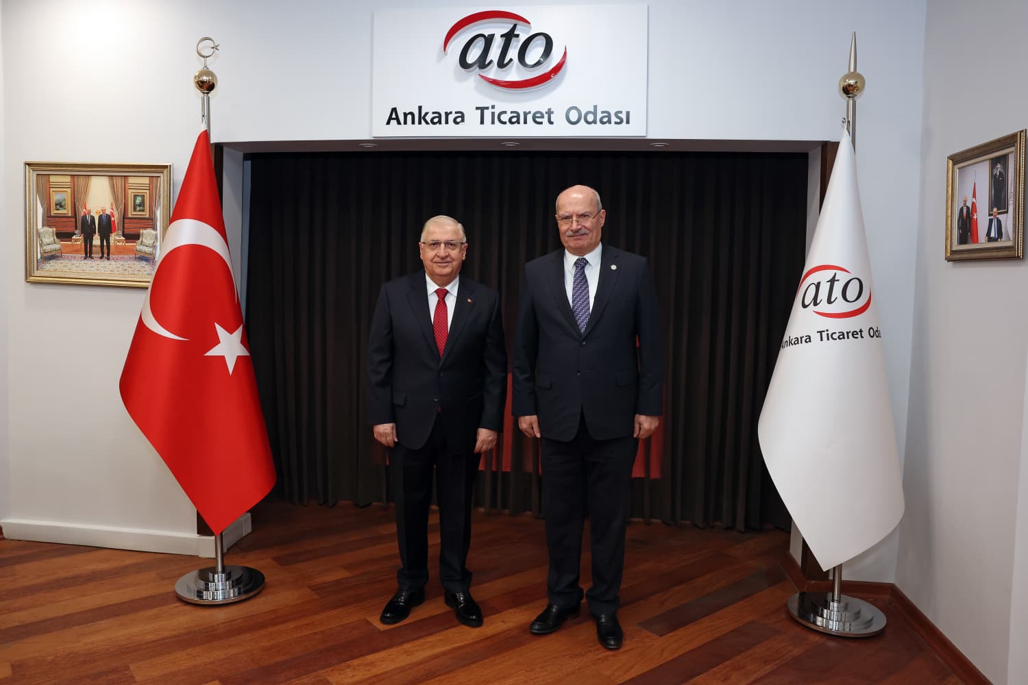 Milli Savunma Bakanı Güler ATO'yu Ziyaret Etti