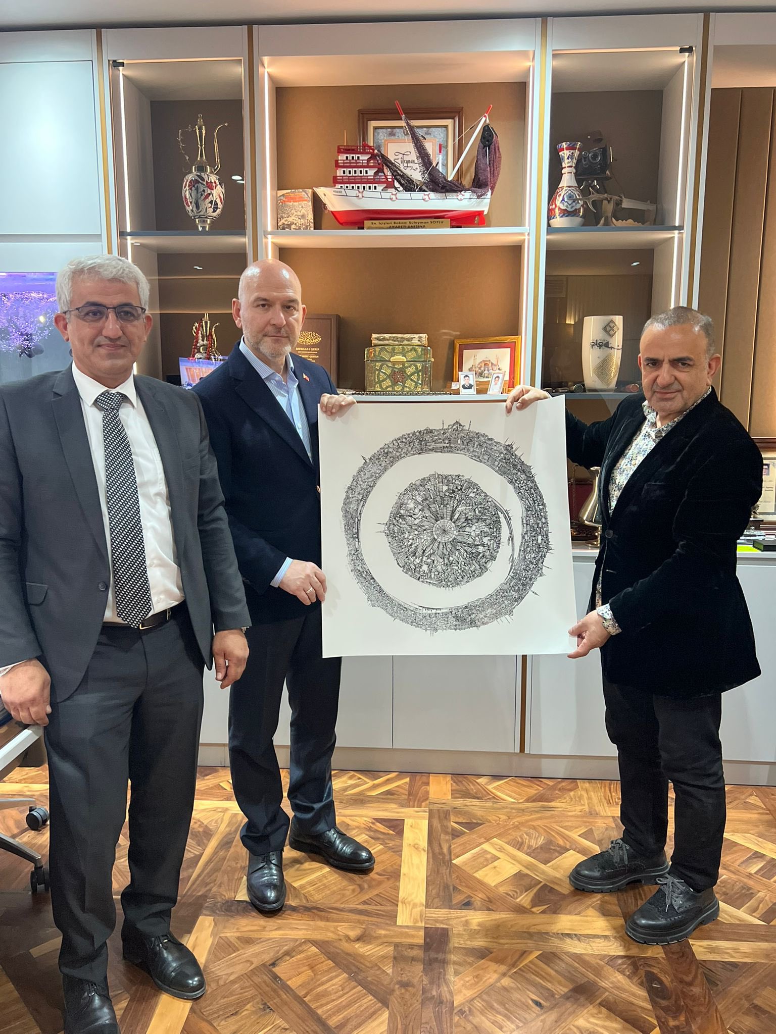 Bordo Cenon'da Ziyaretler Gerçekleşti