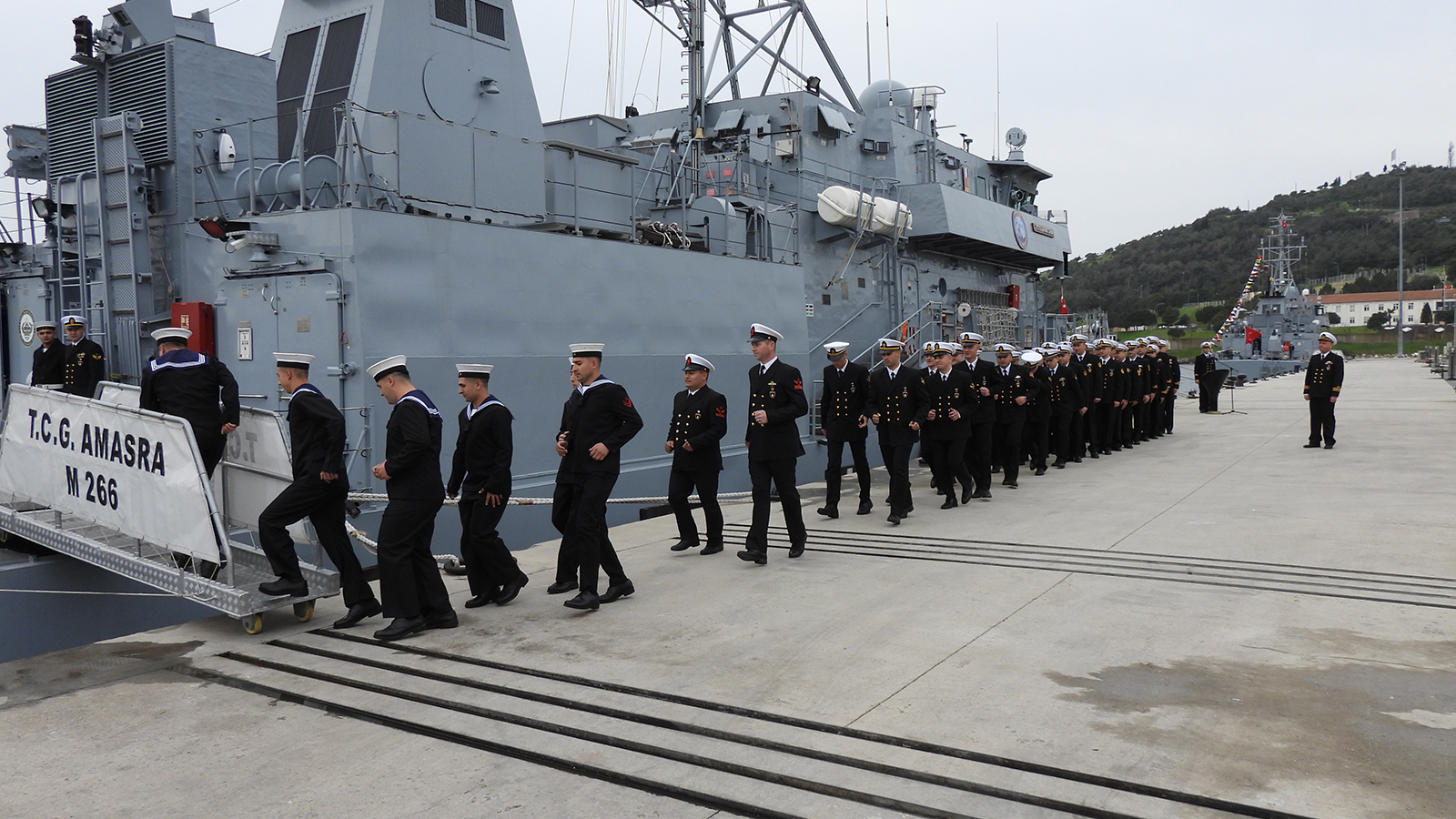 TCG Amasra, NATO Görevine Katıldı