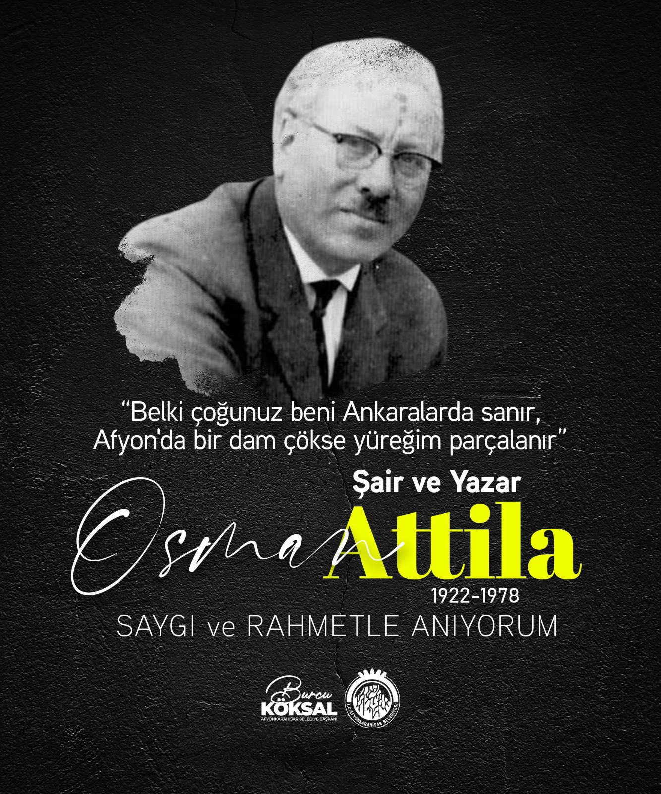 Osman Attila'nın vefat yıldönümü anıldı