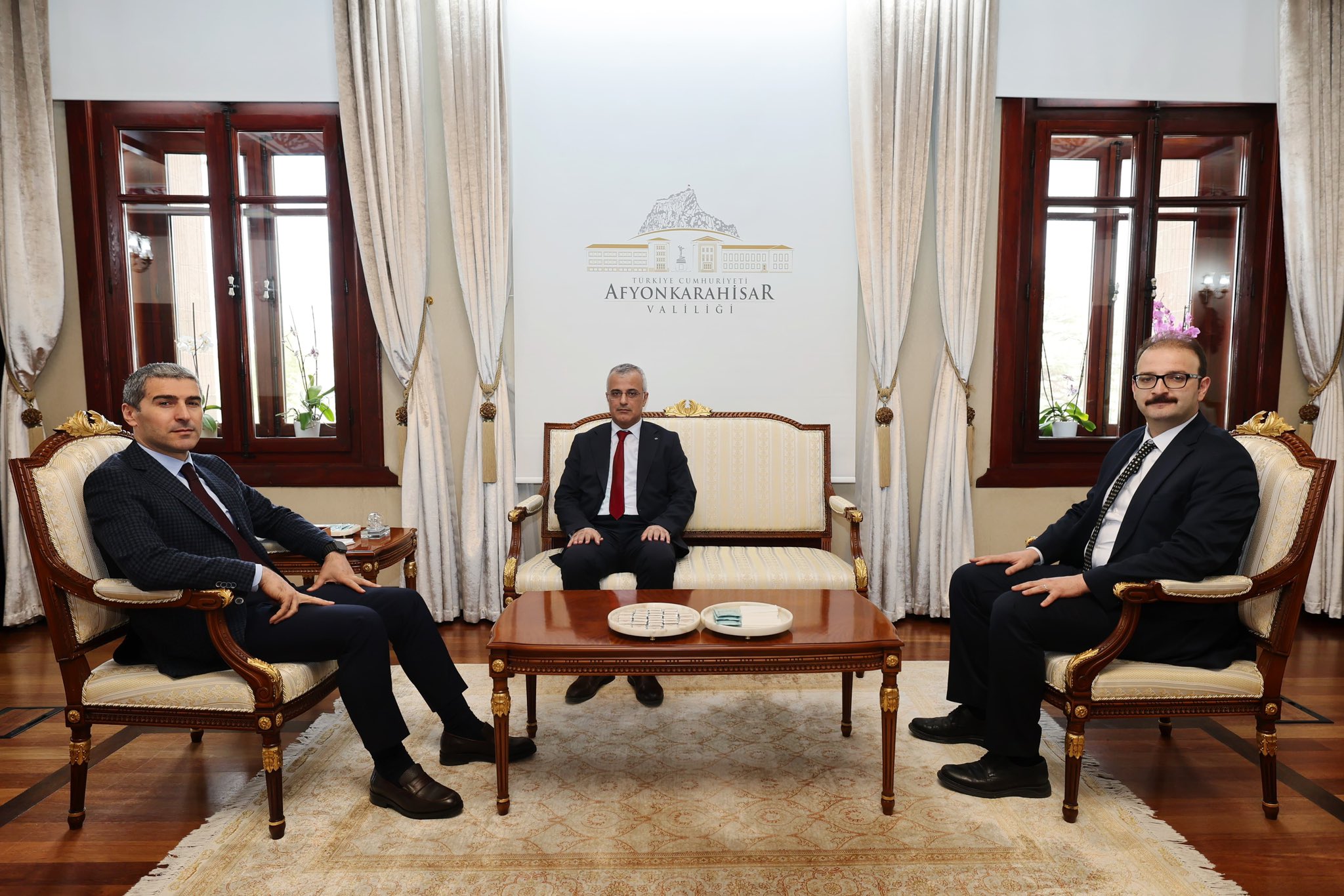 Vali Aktaş, çeşitli görevdeki isimleri kabul etti