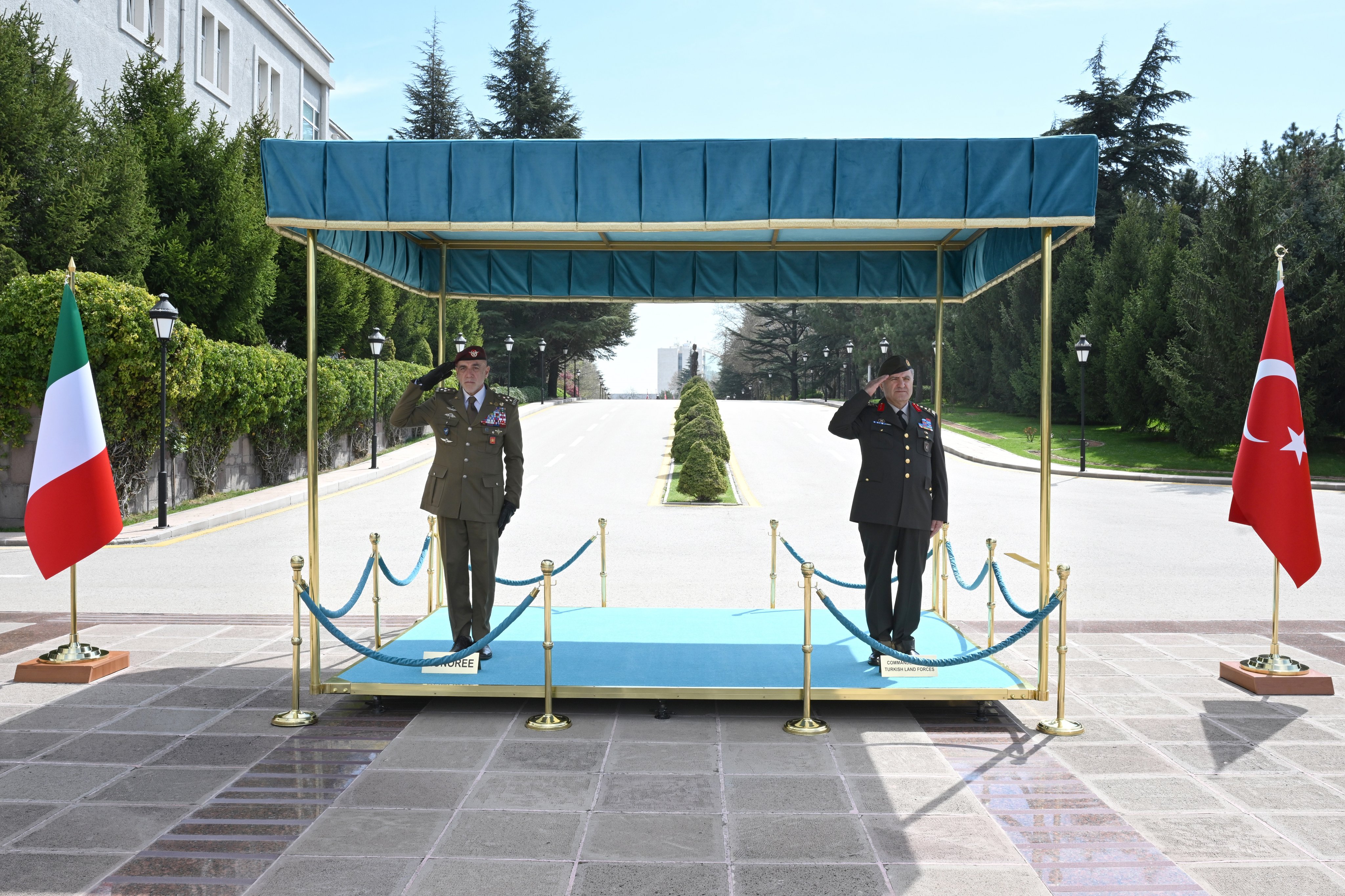 İtalya Kara Kuvvetleri Komutanı Türkiye'yi Ziyaret Etti