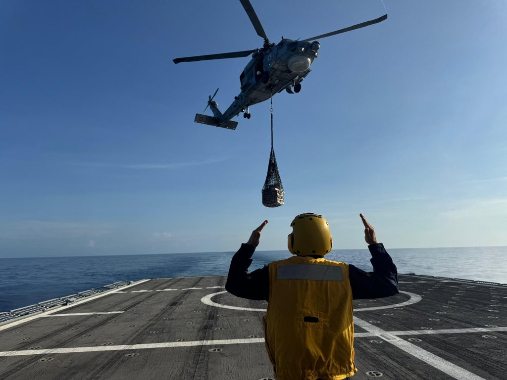 Somali Denizi Görev Grubu, destek ve devriye sağlıyor