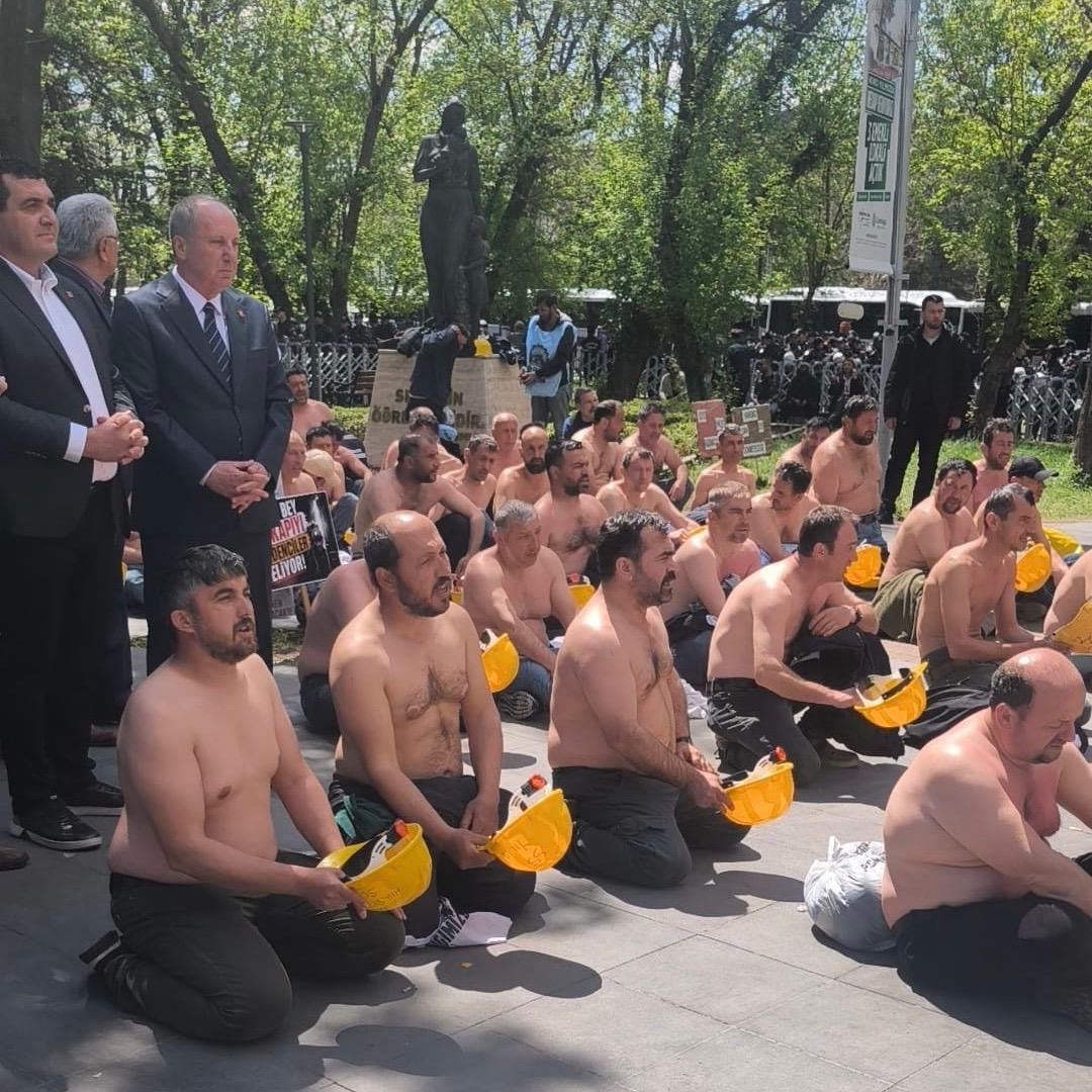 Çalışanlar Doruk Madencilik'e karşı direnişte