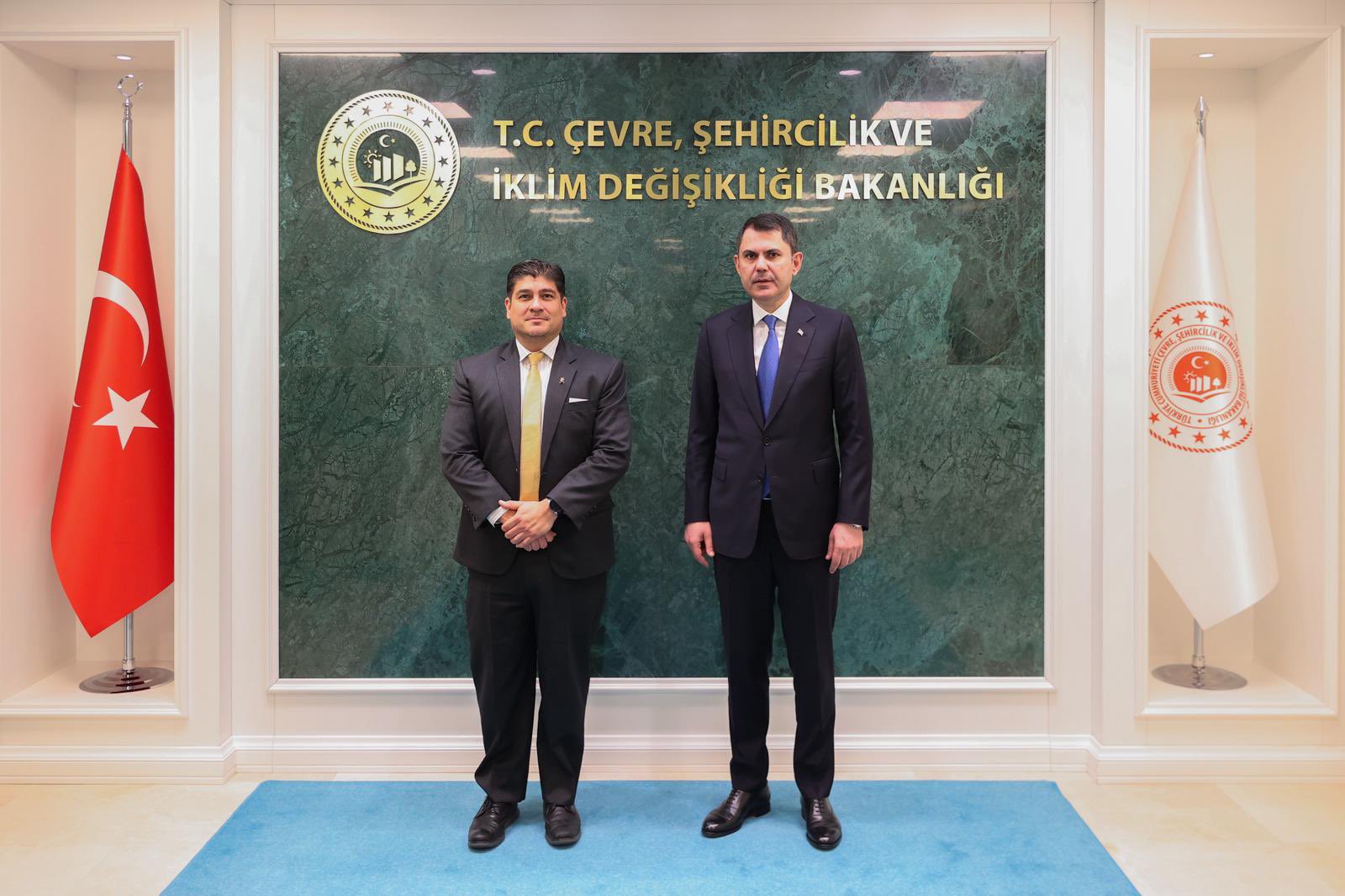 Carlos Alvarado Quesada ile iklim görüşmesi yapıldı