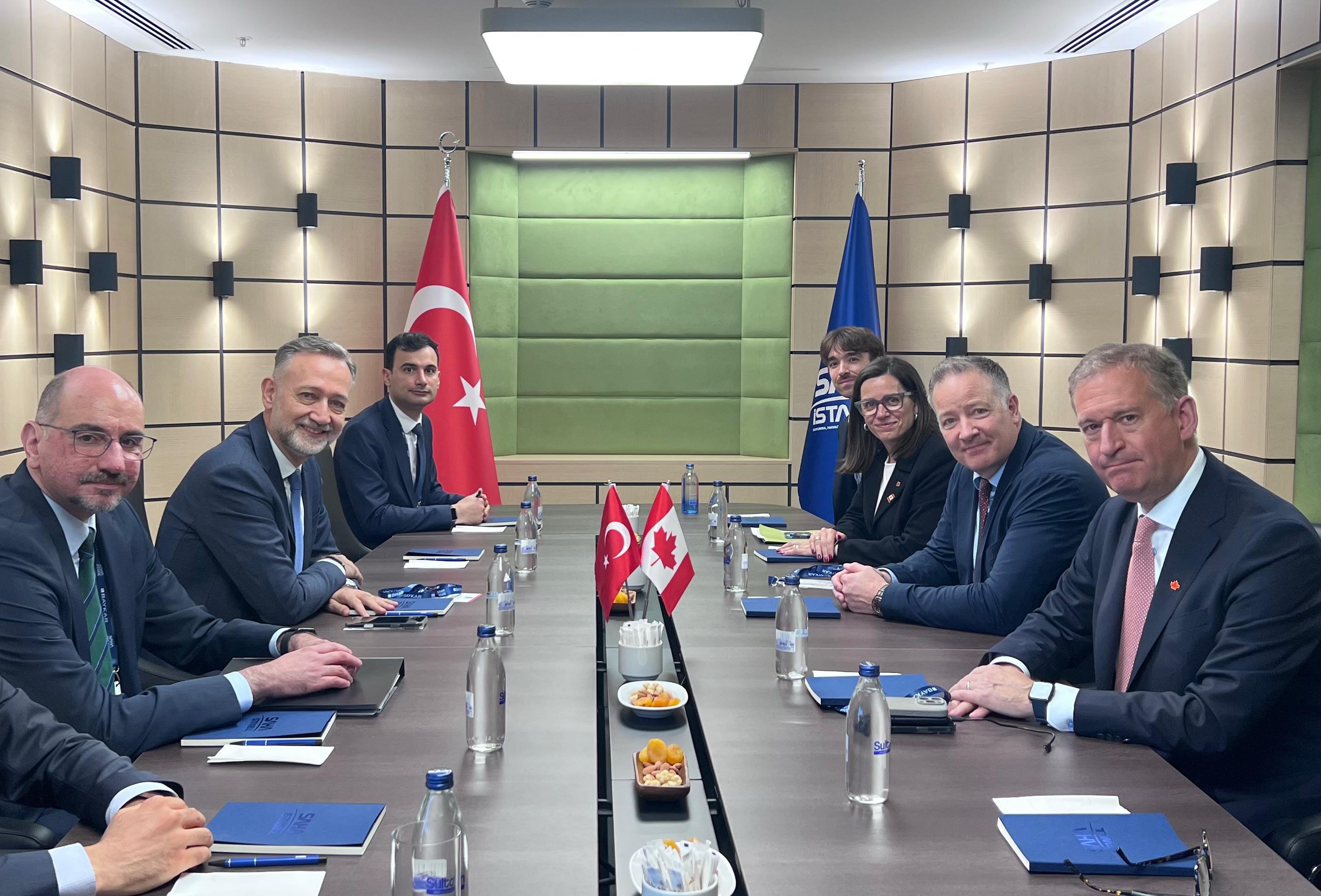 Türkiye ve Kanada Savunma Sanayisi İşbirliği Görüşüldü