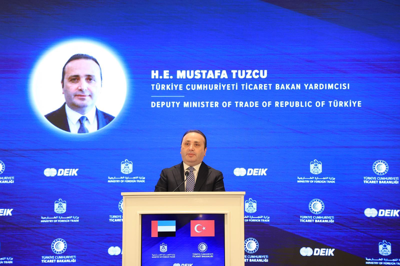 Ticaret Bakan Yardımcısı, Türkiye-BAE İş Forumu'na Katıldı