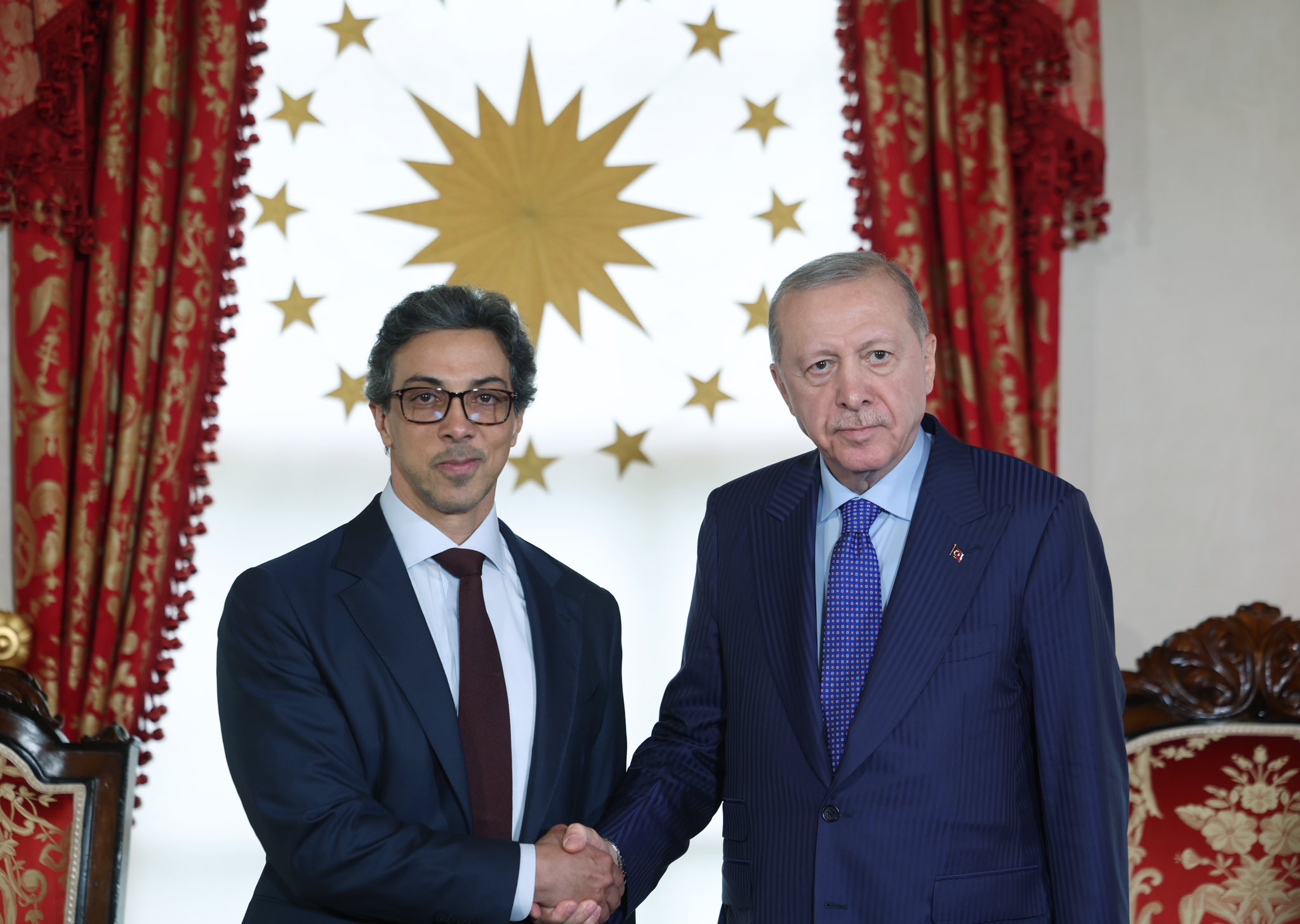 Cumhurbaşkanı Erdoğan, BAE Genel Başkan Yardımcısını kabul etti