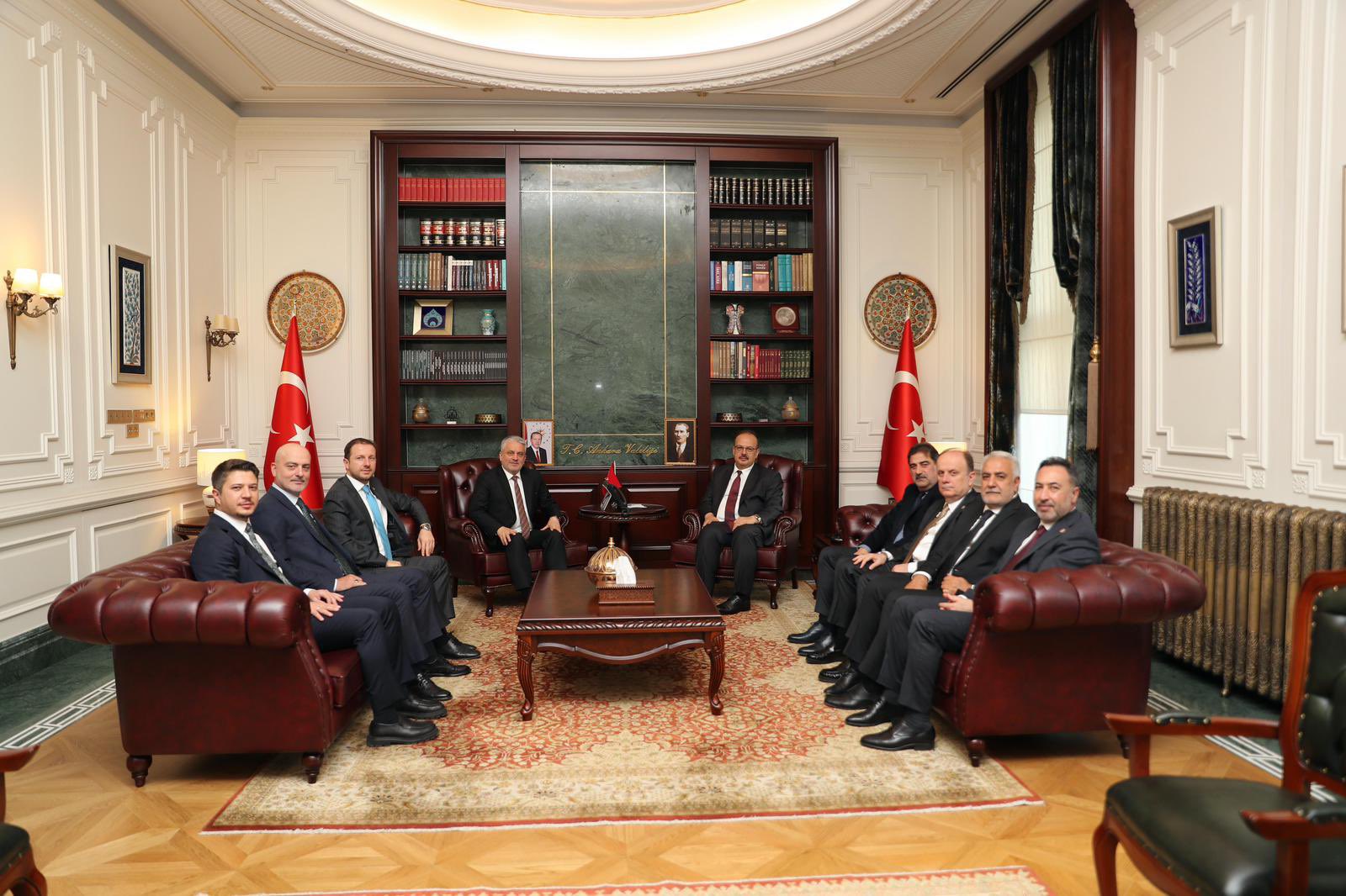 Bursa ve Konya Milletvekilleri, Vali Canbolat'ı Ziyaret Etti