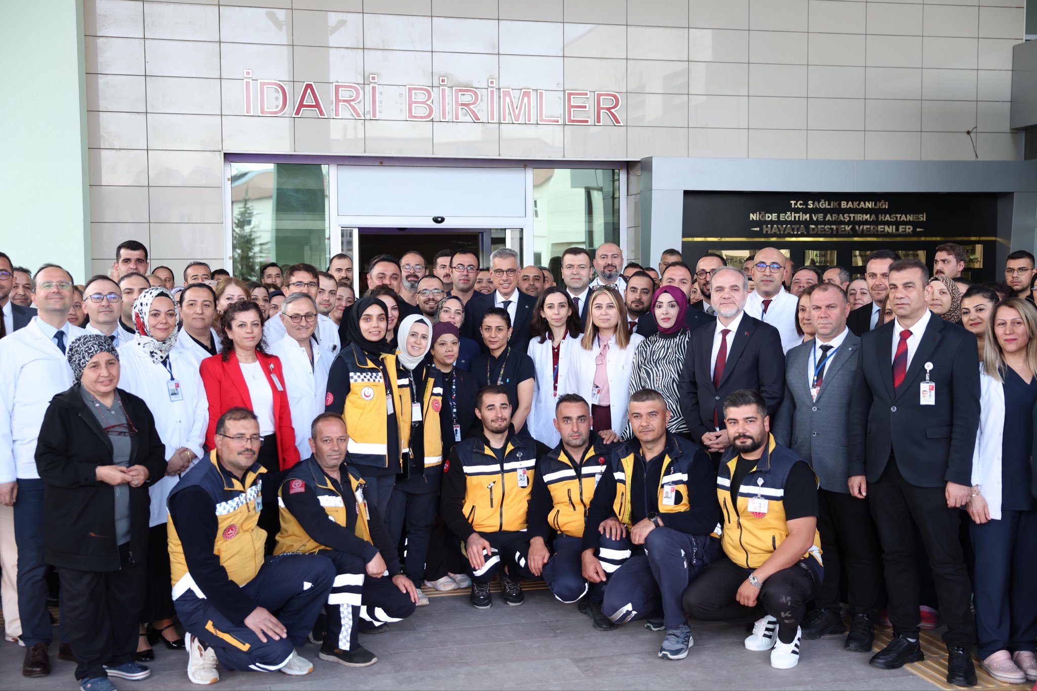 Niğde Ömer Halisdemir Üniversitesi Hastanesi Birlik Vurgusu Yaptı