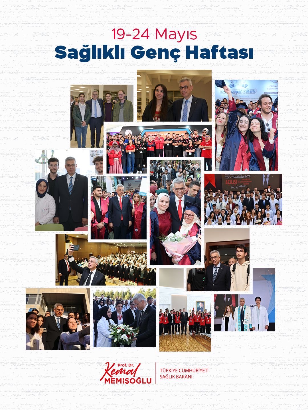 Gençlere sağlıklı ve başarılı bir yaşam dileği