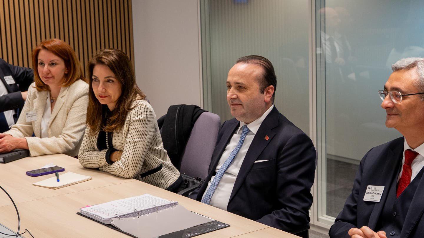 Bakan Yardımcısı Tuzcu, Brüksel'de görüşmeler yaptı
