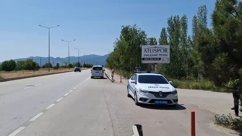 Afyonkarahisar'da Kurban Bayramı Öncesi Radar Denetimi