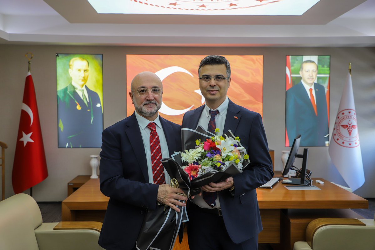 AK Parti Afyonkarahisar İl Başkanı Şahin'den İl Sağlık Müdürü Korkmaz'a Veda Ziyareti