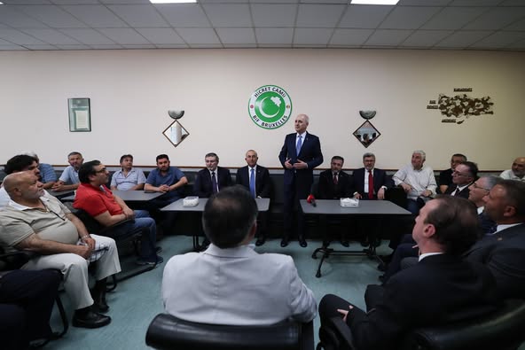 AK Parti Afyonkarahisar Milletvekili Özkaya Brüksel'de İslam Toplumuyla Buluştu