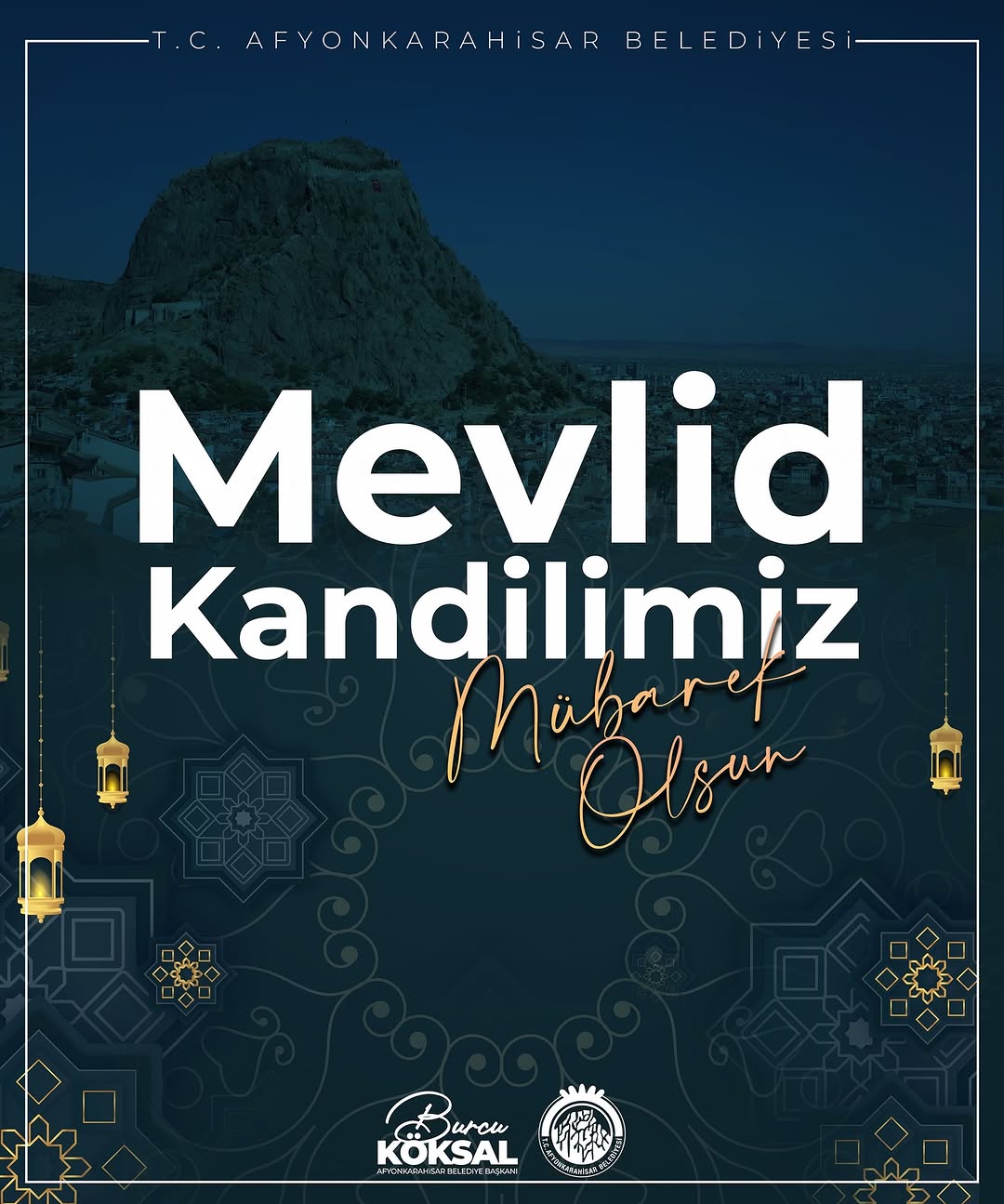 Mevlid Kandili’nin ülkemize ve milletimize sağlık, barış, huzur ve bereket getirmesini diliyorum. Kandilimiz...