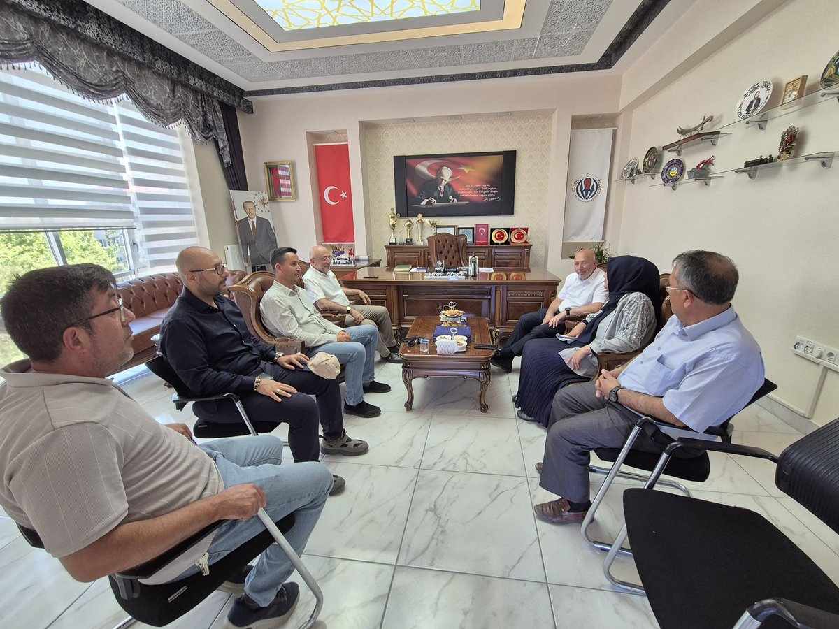 Afyonkarahisar AK Parti Heyeti İhsaniye Belediye Başkanı Gökçe'yi Ziyaret Etti