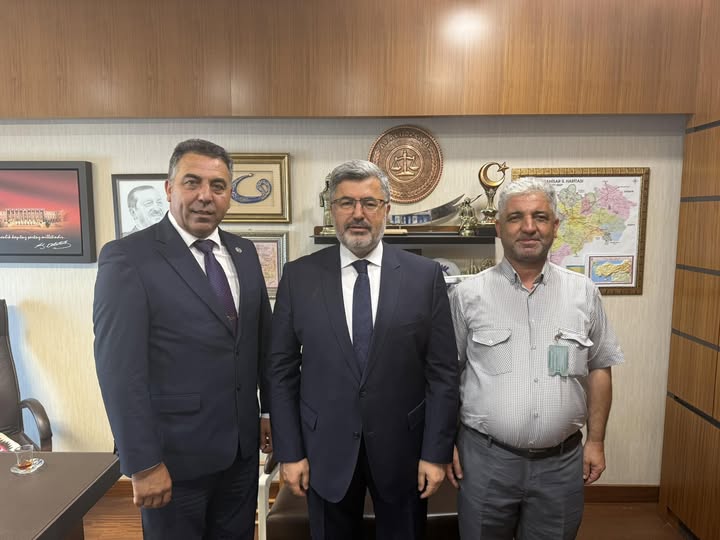 AK Parti Afyonkarahisar Milletvekili Özkaya, Çay Pazarağaç Belediye Başkanı Kara'yı Meclis'te Ağırladı