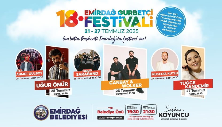 Emirdağ'da Festival Coşkusu Başlıyor: Gurbetçilerin Buluşma Noktası