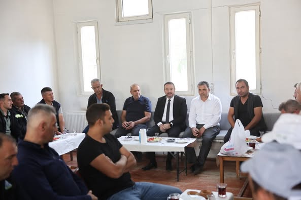 Sandıklı Belediye Başkanı Öztaş, Fen İşleri Müdürlüğü'nü Ziyaret Etti