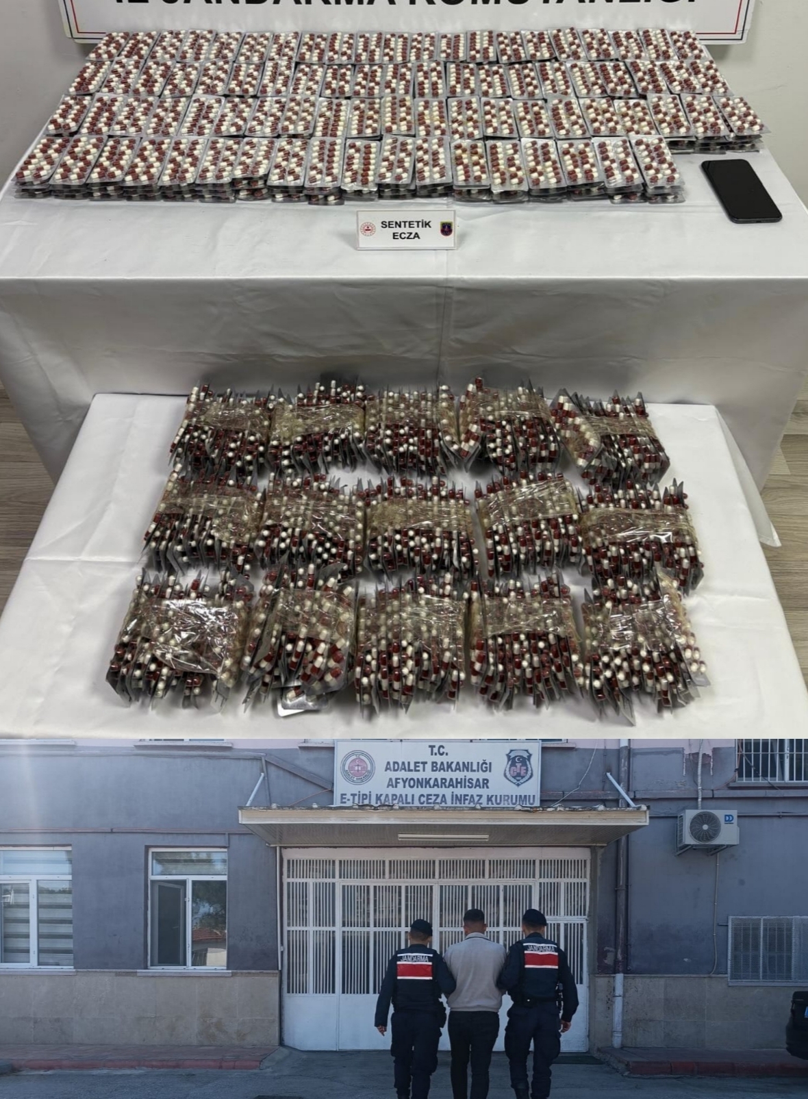 Çobanlar’da  Uyuşturucu Operasyonu:8.757 Adet Sentetik Hap Ele Geçirildi