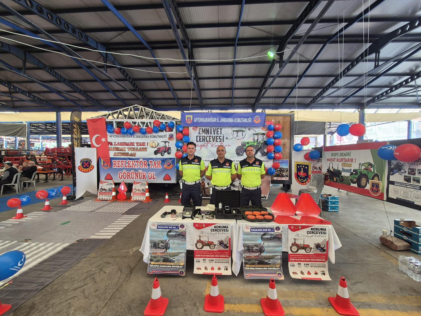 Tarım Fuarı'nda Trafik Güvenliği Standı Kuruldu