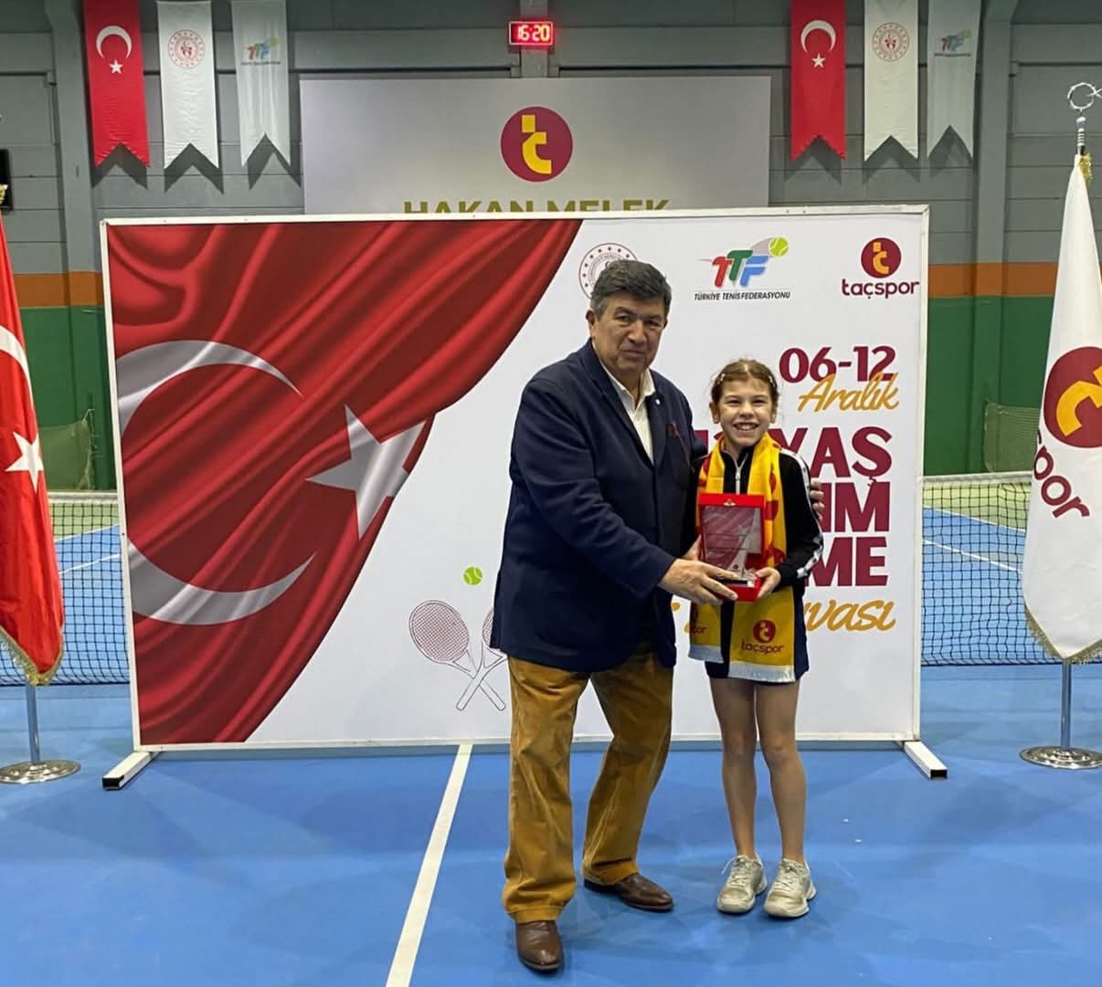 Hafsa Zehra Çınar U12 Tenis Milli Takımı’na Seçildi - 1
