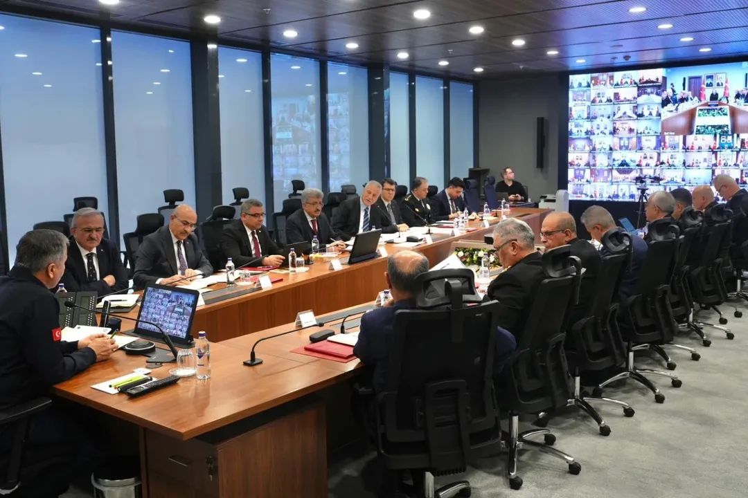 Yılbaşı Asayiş ve Trafik Tedbirleri VKS Üzerinden Değerlendirildi - 1