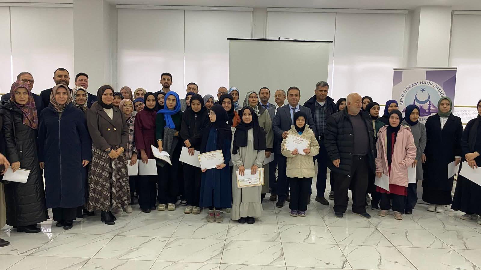 Kız Öğrenciler Arası Kur’an-ı Kerim’i Güzel Okuma Yarışması 1. Bölge Finali Gerçekleştirildi - 1