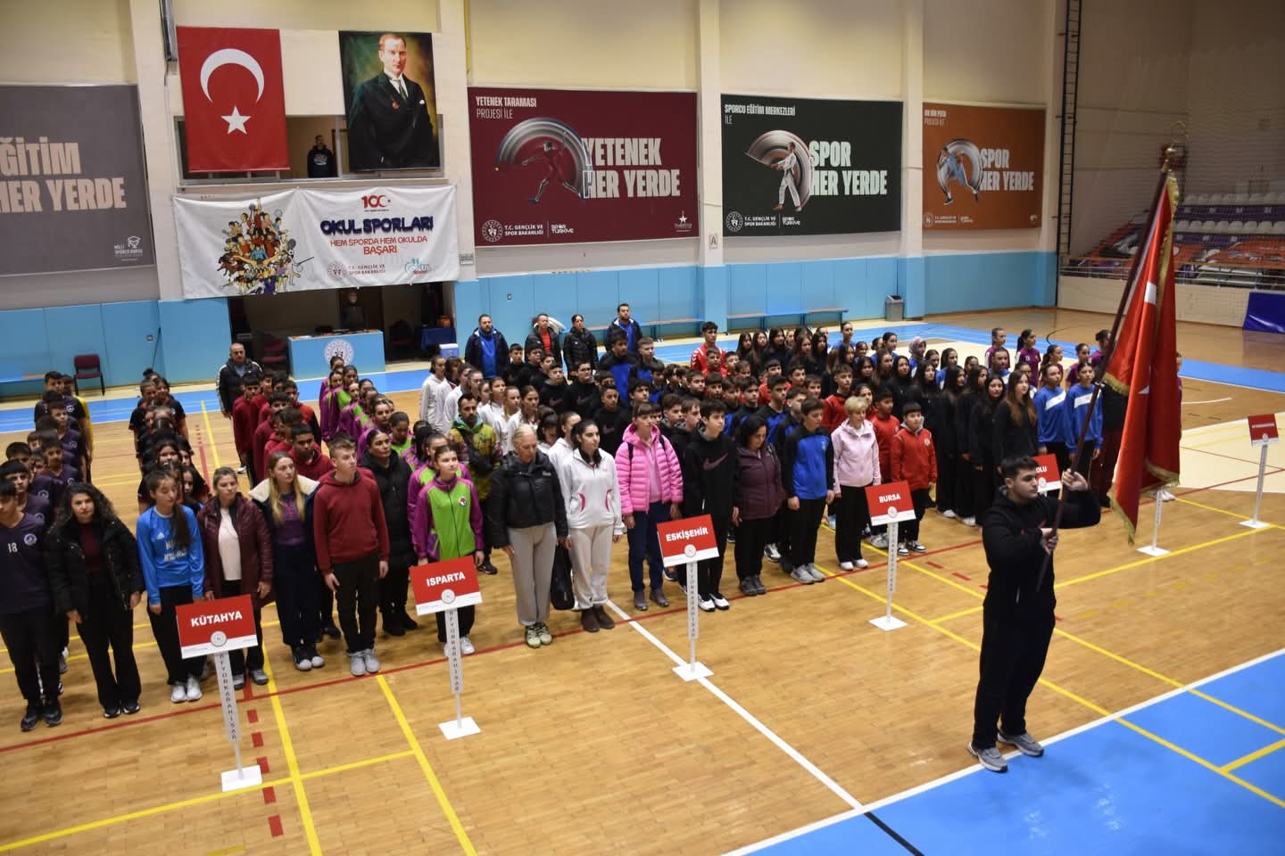 Okul Sporları Hentbol Yıldızlar Grup Müsabakaları  Başladı - 1