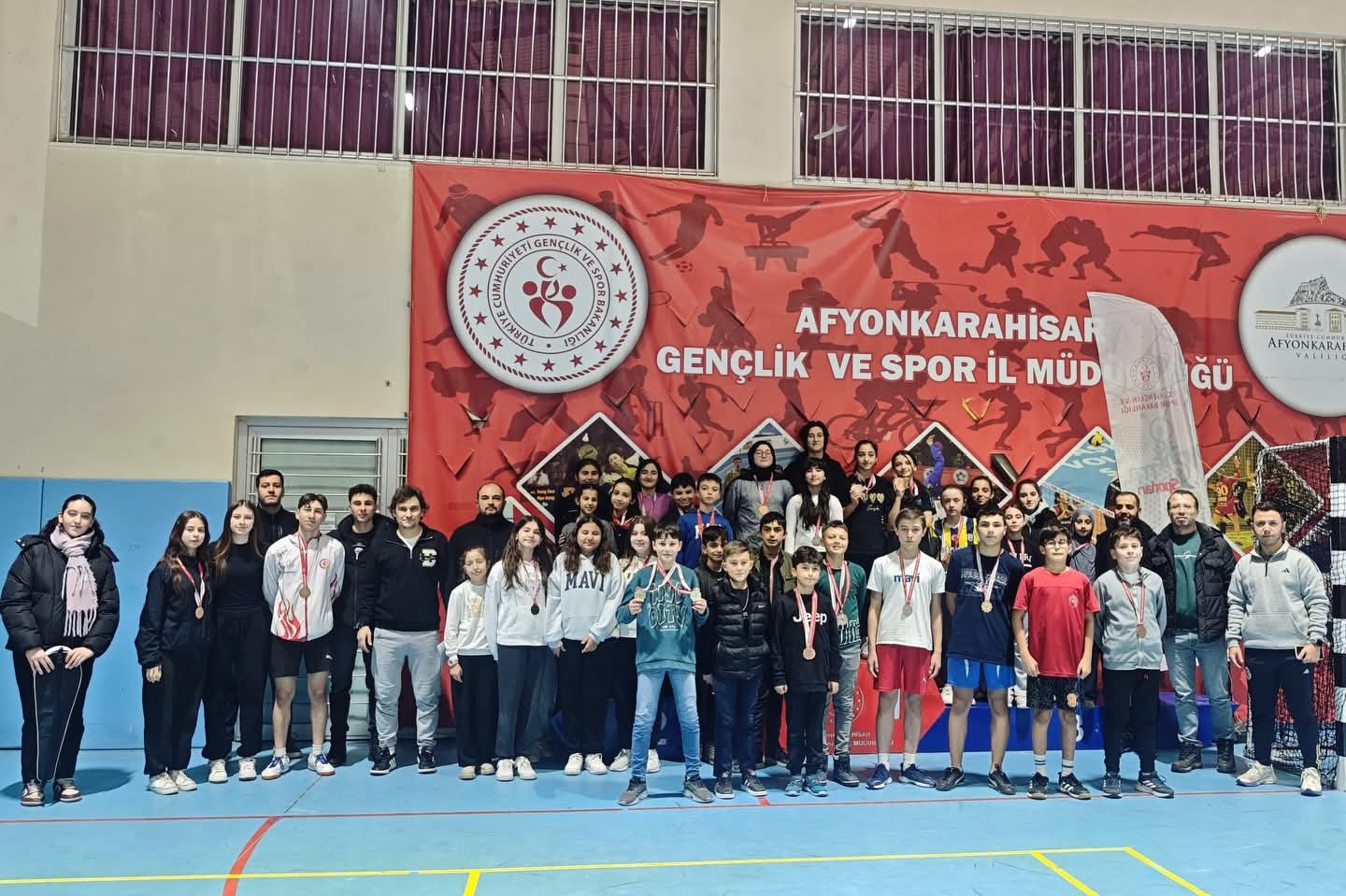15 Yaş Altı Badminton İl Birinciliği Müsabakaları Tamamlandı - 1