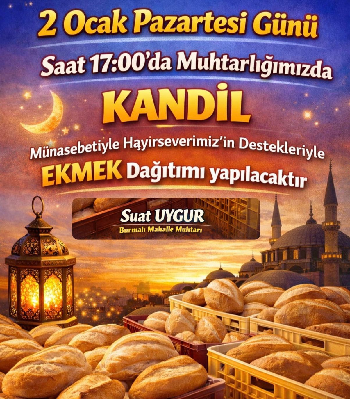 Muhtarlıktan Duyuru - 1