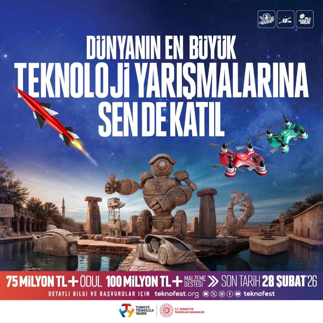 TEKNOFEST Yarışmalarında Son Başvuru Yarın - 1
