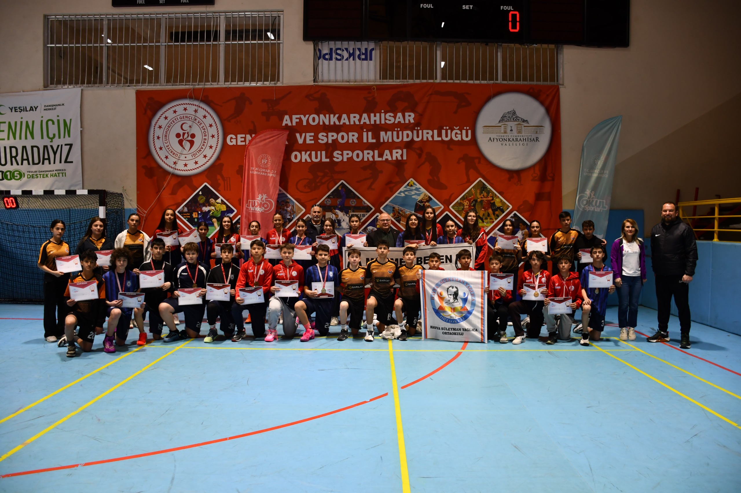 Okul Sporları Korfbol Yıldızlar Grup Nüsabakaları Sona Erdi - 1