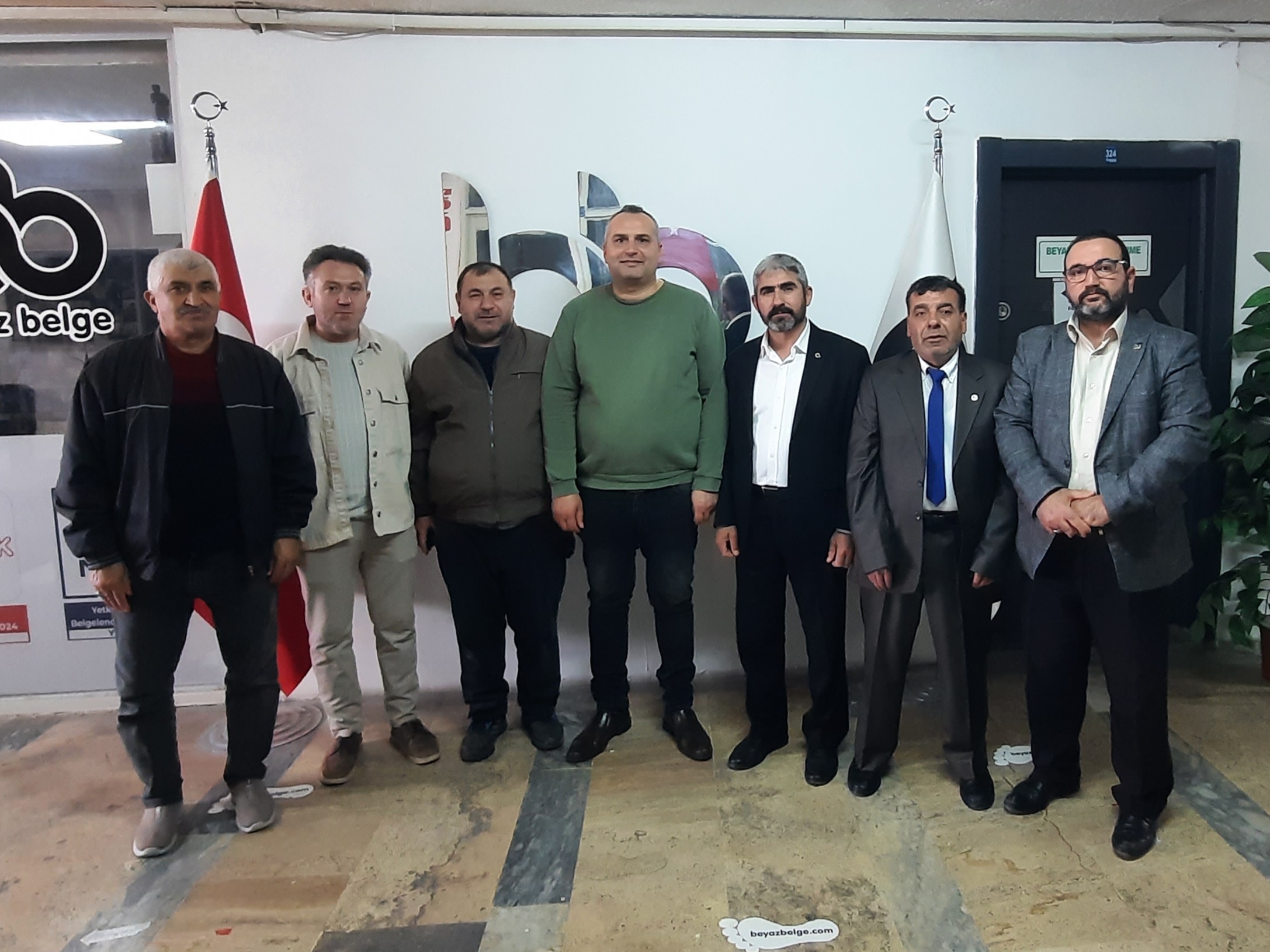 Cansuyu Derneği heyeti, Beyaz Belge haber sitesi ofisini ziyaret etti - 1