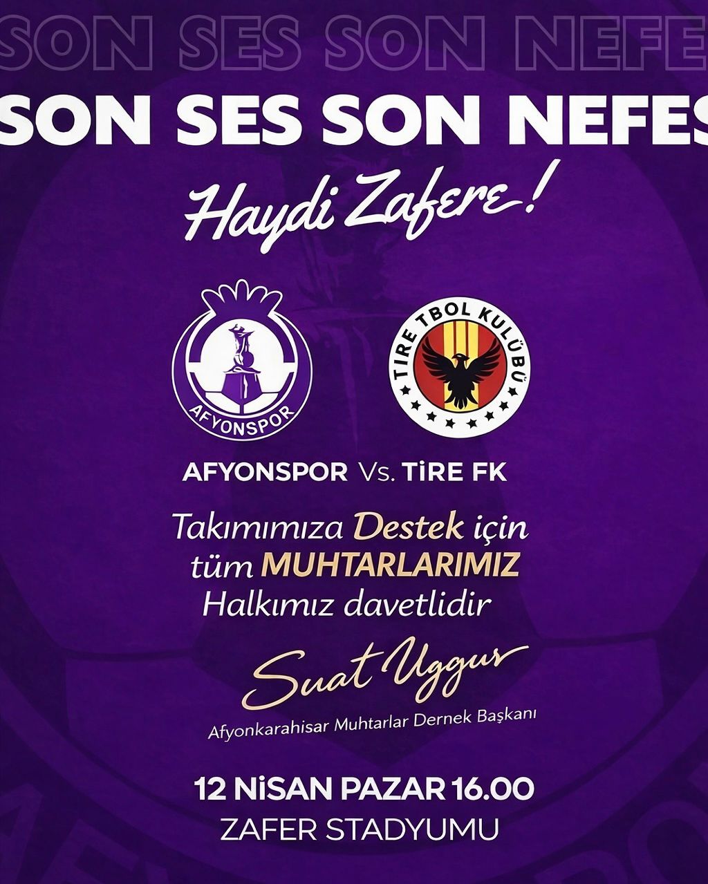 Zafer Stadyumu’nda Önemli Karşılaşma - 1