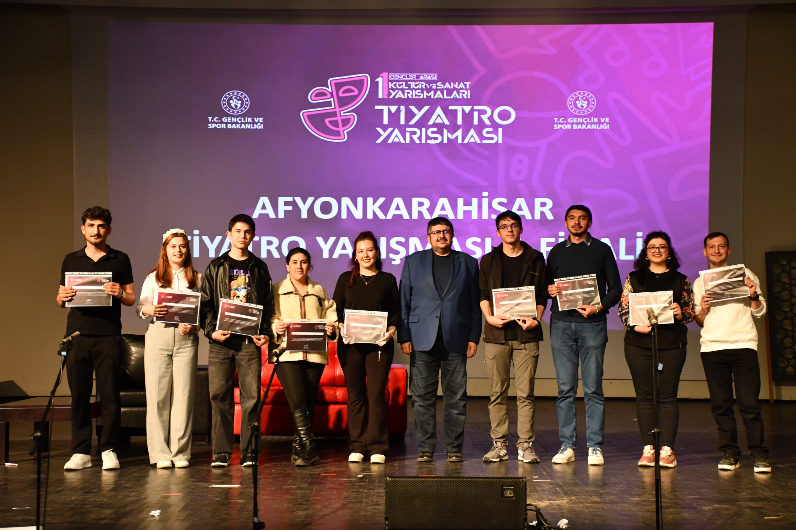 Gençler Arası Tiyatro Yarışması İl Finali Tamamlandı